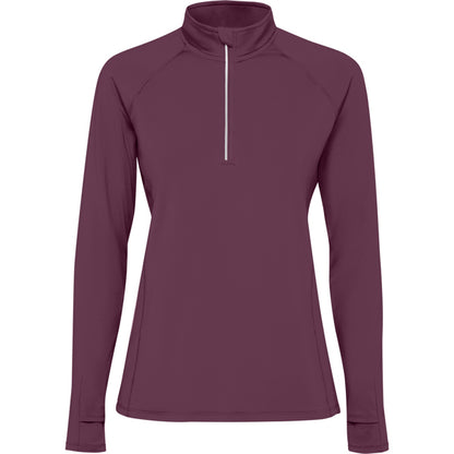 Roly Estambul Woman women's sweatshirt in plum red, ready for logo printing or embroidery