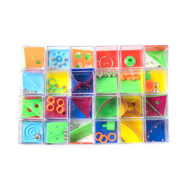 Stamina Cubik game of skill set in transparent, ready for logo printing