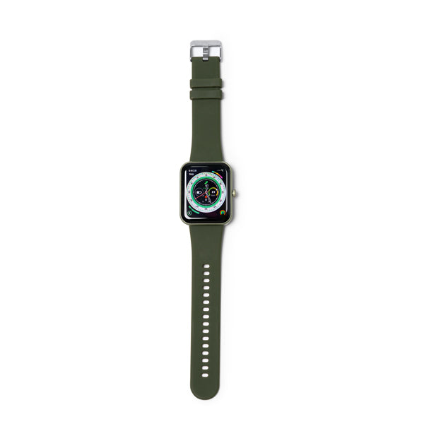 Stamina Donix activity smartwatch in fern green, ready for logo printing