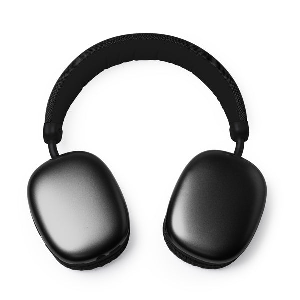 Stamina Luca wireless headphones in heather black, ready for logo printing