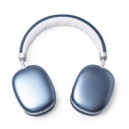 Stamina Luca wireless headphones in heather royal blue, ready for logo printing