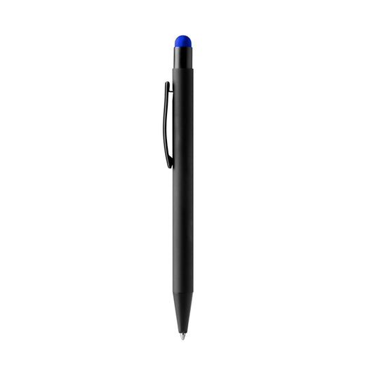 Stamina Zagreb aluminium ball pen in royal blue, ready for logo printing