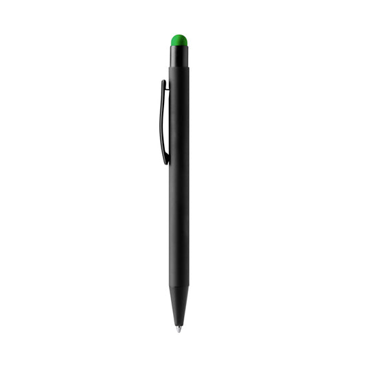 Stamina Zagreb aluminium ball pen in fern green, ready for logo printing