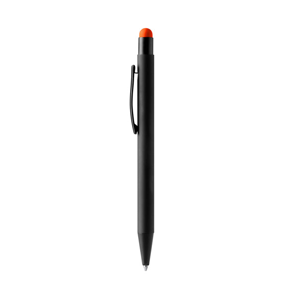 Stamina Zagreb aluminium ball pen in orange, ready for logo printing