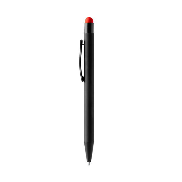 Stamina Zagreb aluminium ball pen in red, ready for logo printing