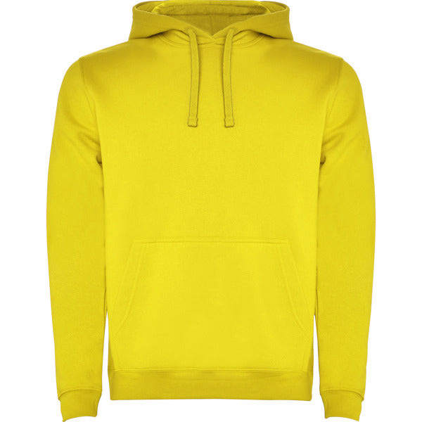 Roly Urban men's hoodie in yellow, ready for logo printing or embroidery