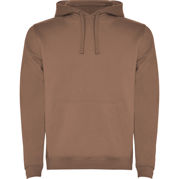 Roly Urban men's hoodie in moca, ready for logo printing or embroidery