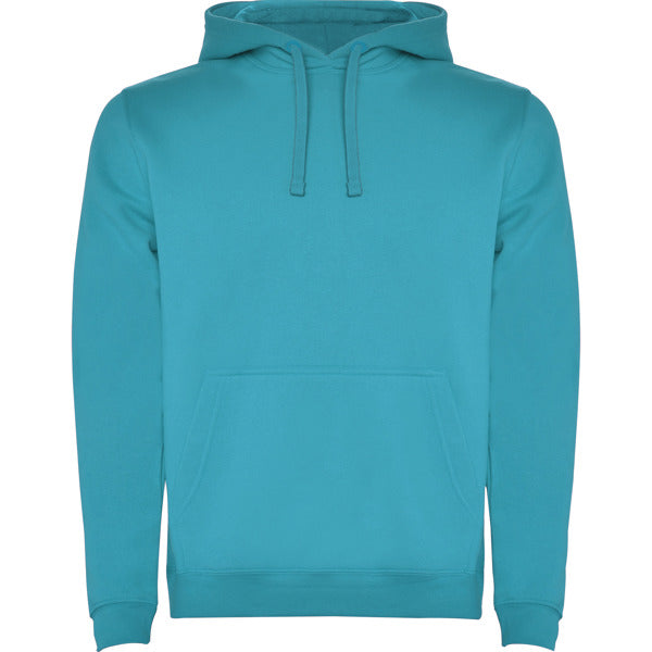 Roly Urban men's hoodie in turquoise, ready for logo printing or embroidery