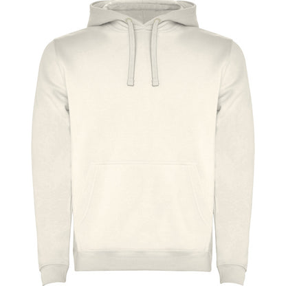 Roly Urban men's hoodie in vintage white, ready for logo printing or embroidery