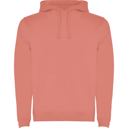 Roly Urban men's hoodie in pale red, ready for logo printing or embroidery