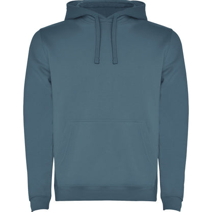 Roly Urban men's hoodie in storm blue, ready for logo printing or embroidery