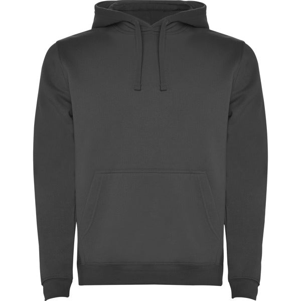 Roly Urban men's hoodie in ebony, ready for logo printing or embroidery