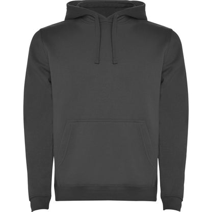 Roly Urban men's hoodie in ebony, ready for logo printing or embroidery