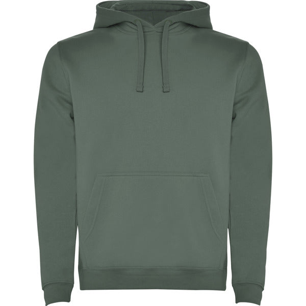 Roly Urban men's hoodie in laurel green, ready for logo printing or embroidery