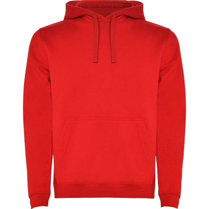 Roly Urban men's hoodie in red, ready for logo printing or embroidery