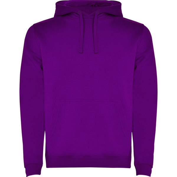 Roly Urban men's hoodie in purple, ready for logo printing or embroidery