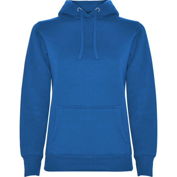 Roly Urban Woman women's hoodie in royal blue, ready for logo printing or embroidery
