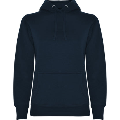 Roly Urban Woman women's hoodie in navy blue, ready for logo printing or embroidery