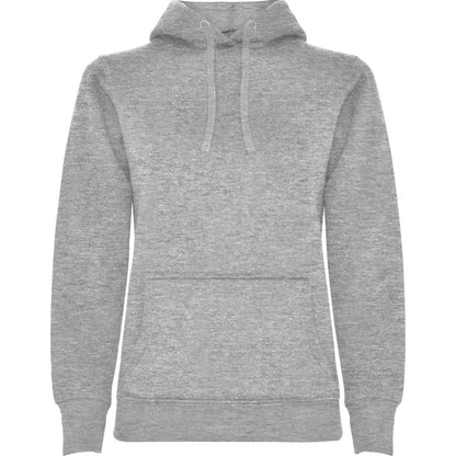 Roly Urban Woman women's hoodie in heather grey, ready for logo printing or embroidery