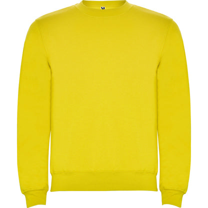 Roly Clasica unisex jumper in yellow, ready for logo printing or embroidery