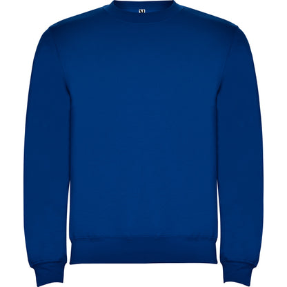 Roly Clasica unisex jumper in royal blue, ready for logo printing or embroidery