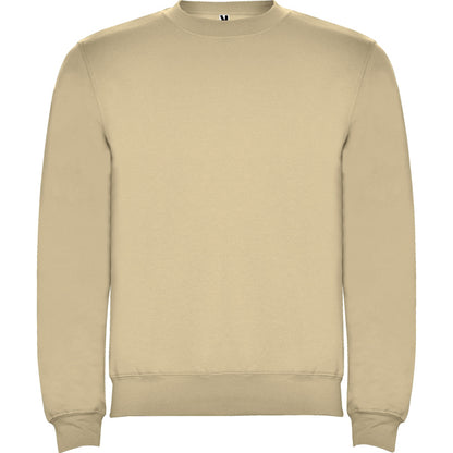 Roly Clasica unisex jumper in sand, ready for logo printing or embroidery