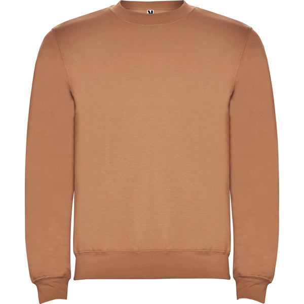 Roly Clasica unisex jumper in moca, ready for logo printing or embroidery