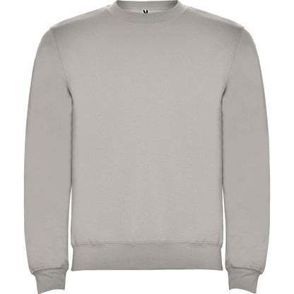 Roly Clasica unisex jumper in stone grey, ready for logo printing or embroidery