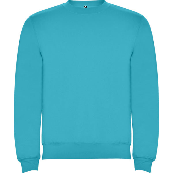 Roly Clasica unisex jumper in turquoise, ready for logo printing or embroidery