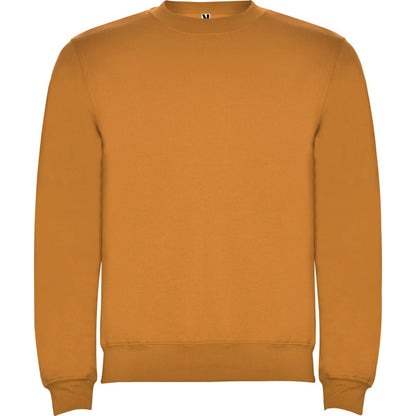 Roly Clasica unisex jumper in curry yellow, ready for logo printing or embroidery