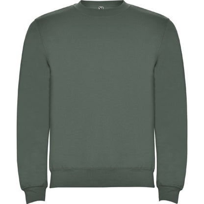 Roly Clasica unisex jumper in laurel green, ready for logo printing or embroidery