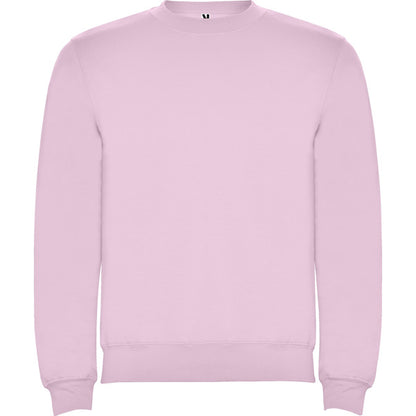 Roly Clasica unisex jumper in light pink, ready for logo printing or embroidery