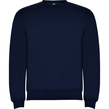 Roly Clasica unisex jumper in navy blue, ready for logo printing or embroidery
