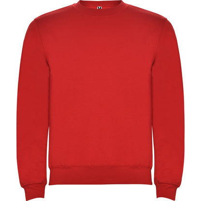Roly Clasica unisex jumper in red, ready for logo printing or embroidery