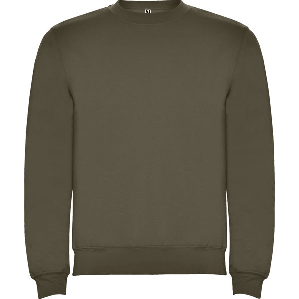 Roly Clasica unisex jumper in walnut, ready for logo printing or embroidery