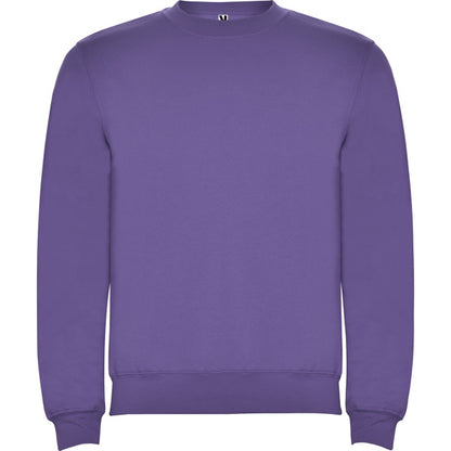 Roly Clasica unisex jumper in iris purple, ready for logo printing or embroidery