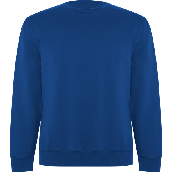 Roly Batian unisex sweatshirt in royal blue, ready for logo printing or embroidery