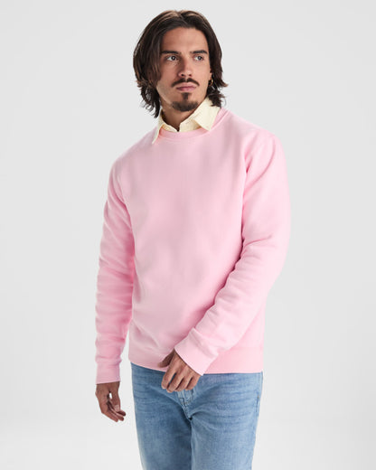 Roly Batian unisex sweatshirt in white, alternative view, ready for logo printing or embroidery