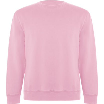 Roly Batian unisex sweatshirt in light pink, ready for logo printing or embroidery