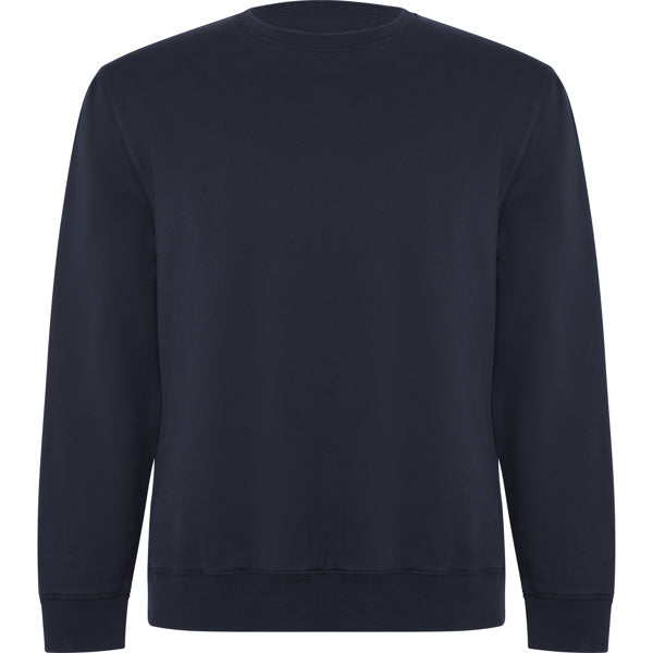 Roly Batian unisex sweatshirt in navy blue, ready for logo printing or embroidery