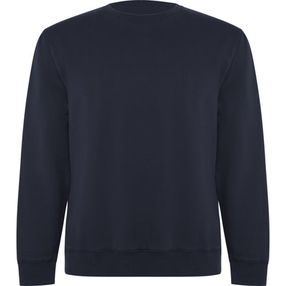Roly Batian unisex sweatshirt in navy blue, ready for logo printing or embroidery