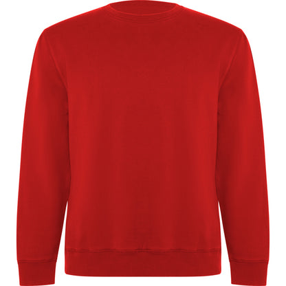 Roly Batian unisex sweatshirt in red, ready for logo printing or embroidery