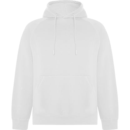 Roly Vinson unisex hoodie in white, ready for logo printing or embroidery