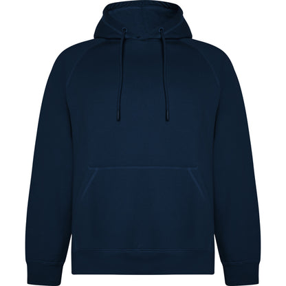 Roly Vinson unisex hoodie in navy blue, ready for logo printing or embroidery