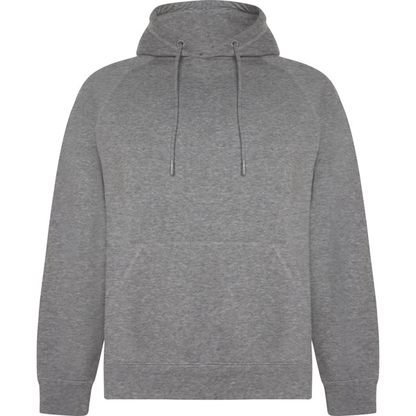 Roly Vinson unisex hoodie in heather grey, ready for logo printing or embroidery