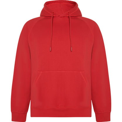 Roly Vinson unisex hoodie in red, ready for logo printing or embroidery