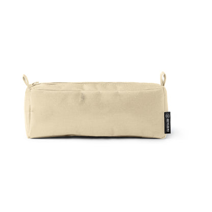 Stamina Sunte RPET pencil case in beige, ready for logo printing