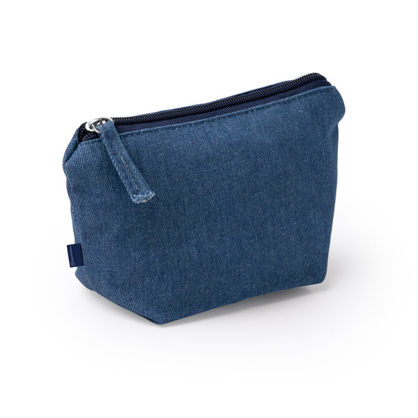 Stamina Wesly denim fabric toiletry bag, ready for logo printing