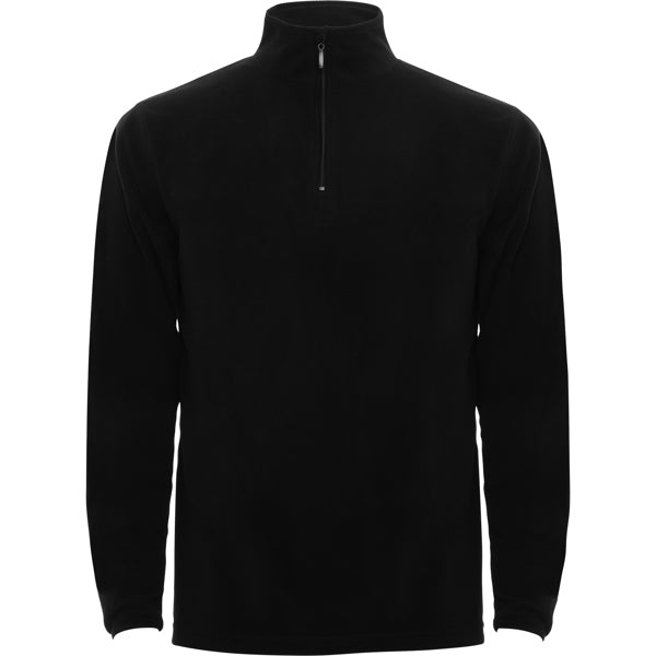 Roly Himalaya unisex sweatshirt in black, ready for logo printing or embroidery