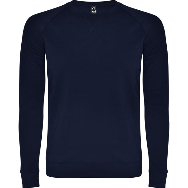 Roly Annapurna men's sweatshirt in navy blue, ready for logo printing or embroidery